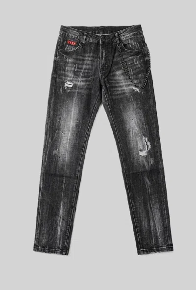 Icon Jeans Slim Fit Man Black