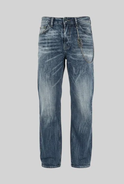 Icon Jeans With Dark Blue Back Logo
