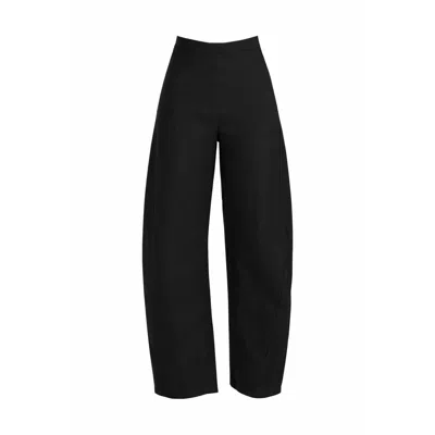 Icon Leva Women's Athena Suiting Barrel Leg Pants Black