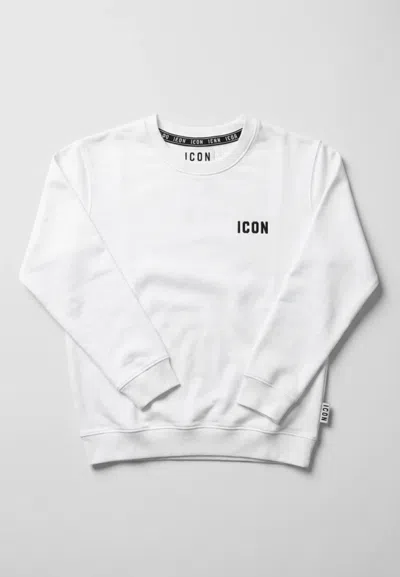 Icon Sweatshirt Sweatshirt In White