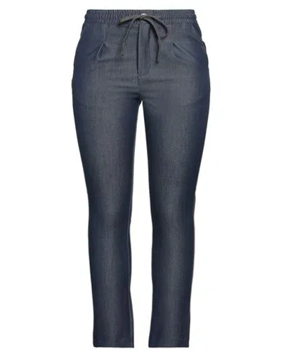 Icon Unique Woman Jeans Blue Size M Polyester, Viscose, Elastane