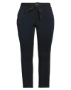 Icon Unique Woman Pants Navy Size S Viscose, Nylon, Elastane In Navy Blue