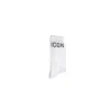 Icon White Cotton Men's Sock In White