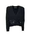 Icona By Kaos Cardigan Woman  Pi5nt054 In Black