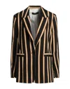 Icona By Kaos Suit Jackets In Black