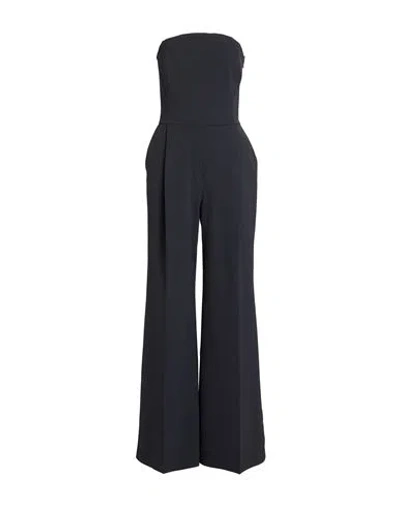 Icona By Kaos Woman Jumpsuit Black Size 10 Polyester, Elastane