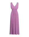 Icona By Kaos Woman Maxi Dress Light Purple Size 10 Rayon In Purple