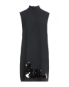 Icona By Kaos Woman Mini Dress Black Size 6 Polyester, Elastane In Black