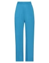 Icona By Kaos Woman Pants Azure Size 6 Rayon In Blue