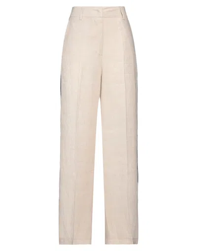 Icona By Kaos Pants In Beige