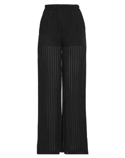 Icona By Kaos Woman Pants Black Size 2 Rayon, Lyocell, Polyamide