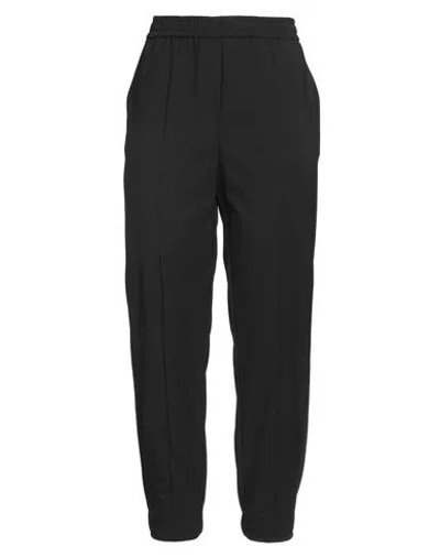 Icona By Kaos Woman Pants Black Size 8 Polyester, Viscose, Wool, Elastane