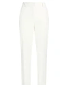 Icona By Kaos Woman Pants Cream Size 8 Polyester, Elastane In White