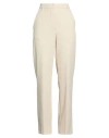 Icona By Kaos Woman Pants Ivory Size 4 Polyester, Elastane In White