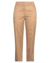 Icona By Kaos Woman Pants Khaki Size 12 Cotton In Beige
