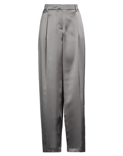 Icona By Kaos Woman Pants Lead Size 10 Polyester In Grey