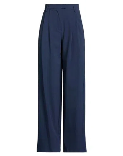 Icona By Kaos Woman Pants Midnight Blue Size 2 Polyester, Elastane In Multi