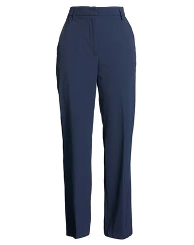 Icona By Kaos Woman Pants Midnight Blue Size 6 Polyester, Elastane