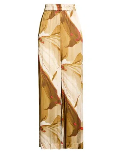 Icona By Kaos Woman Pants Military Green Size 12 Viscose