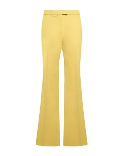 Icona By Kaos Woman Pants Yellow Size 8 Polyester, Elastane