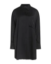 Icona By Kaos Woman Shirt Black Size 8 Viscose