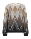 Icona By Kaos Woman Sweater Ivory Size M Acrylic, Polyamide, Mohair Wool In White