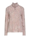 Icona By Kaos Woman Top Blush Size 6 Polyester, Polyamide In Multi