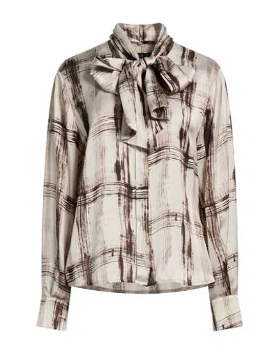 Icona By Kaos Woman Top Light Grey Size 2 Ecovero Viscose