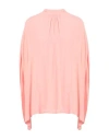 Icona By Kaos Woman Top Salmon Pink Size 8 Viscose In Salmon Pink
