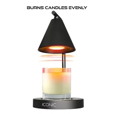 Iconic Candle Warmer In Black