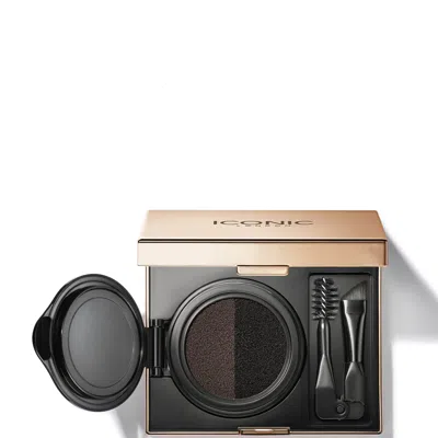 Iconic London Eyebrow Cushion 2 Colour Sculpter (various Shades) - Black Brown