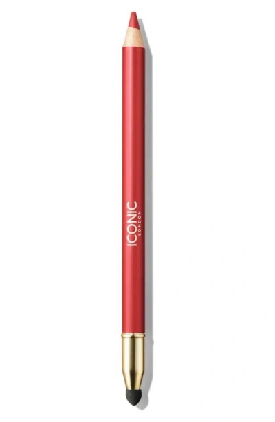 Iconic London Fuller Pout Lip Liner In Scandalous