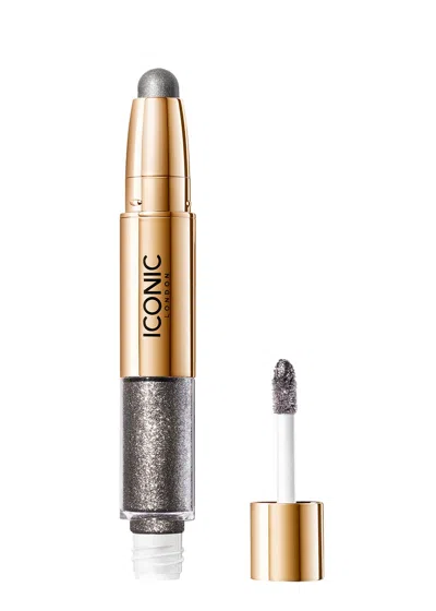Iconic London Glaze Crayon In Onyx (dark Silver)