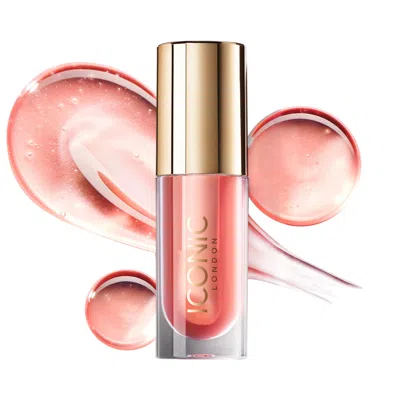 Iconic London Lustre Lip Oil She's A Peach 0.2 oz / 6 ml