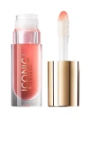 Iconic London Lustre Lip Oil In She's A Peach