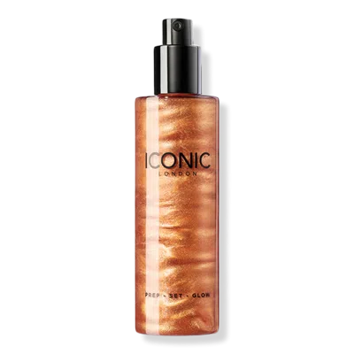 Iconic London Prep-set-glow Hydrating Setting Spray - Glow In Yellow