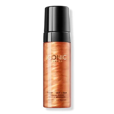 Iconic London Prep-set-tan Tanning Mousse - Glow In Yellow
