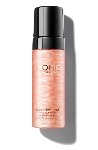 Iconic London Prep Set Tan Tanning Mousse In Pink
