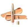 Iconic London Radiant Concealer & Brightening Crayon Duo Neutral Medium 0.88 oz / 26 ml