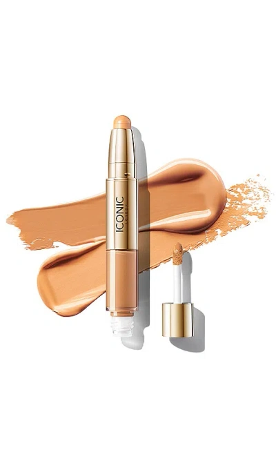 Iconic London Radiant Concealer And Brightening Duo In Golden Medium