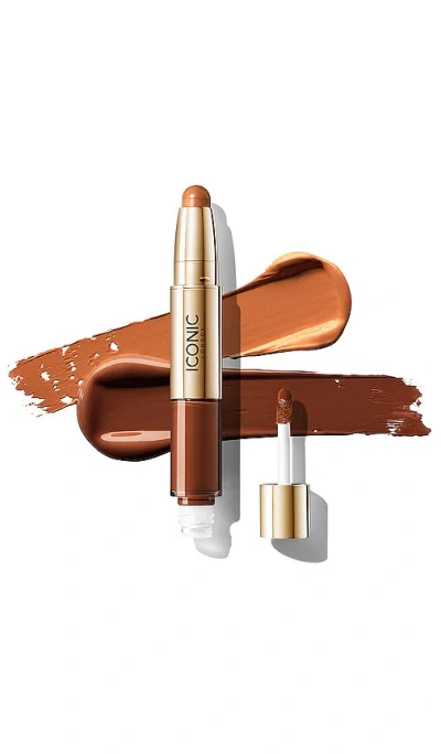 Iconic London Radiant Concealer And Brightening Duo In Warm Rich