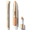 Iconic London Radiant Concealer And Brush Bundle (various Shades) - Golden Medium In Golden Medium