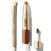 Iconic London Radiant Concealer And Brush Bundle (various Shades) - Golden Rich In Golden Rich