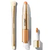 Iconic London Radiant Concealer And Brush Bundle (various Shades) - Golden Tan In Golden Tan