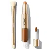 Iconic London Radiant Concealer And Brush Bundle (various Shades) - Neutral Deep In Neutral Deep