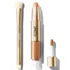 Iconic London Radiant Concealer And Brush Bundle (various Shades) - Neutral Tan In Neutral Tan