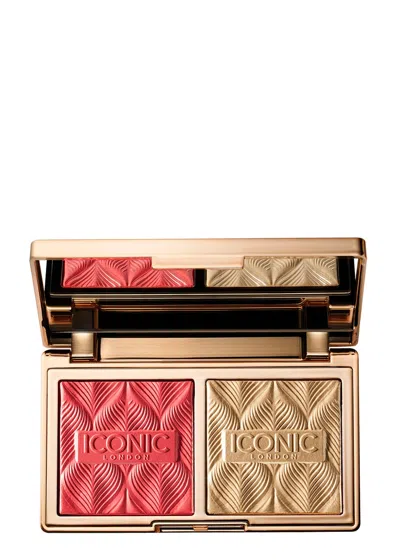 Iconic London Silk Glow Duo In Coral Glow