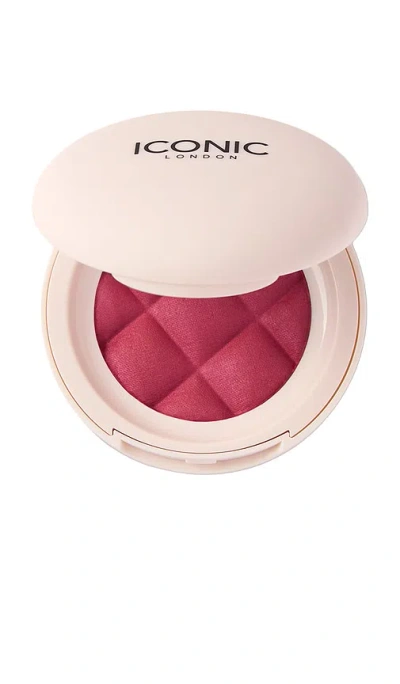 Iconic London Soft Touch Blush In Burgundy