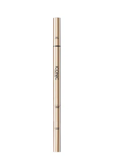 Iconic London Triple Precision Brow Definer In Black Brown