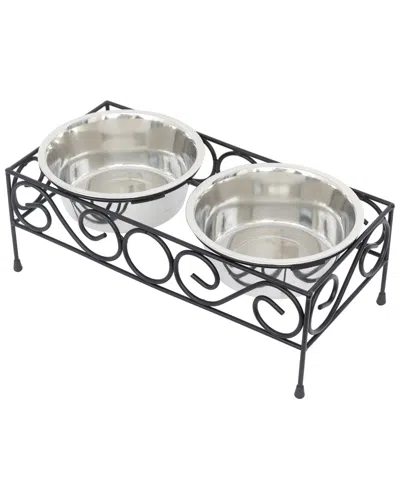 ICONIC PET ICONIC PET MEDIUM ELEVATED WIRED PET DOUBLE DINER